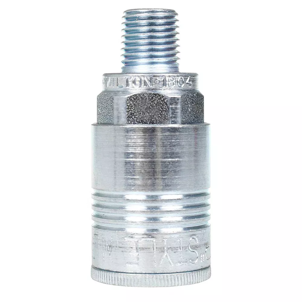 1/4" MNPT P-Style Coupler Buna-N Seal 300 PSI Milton 1804
