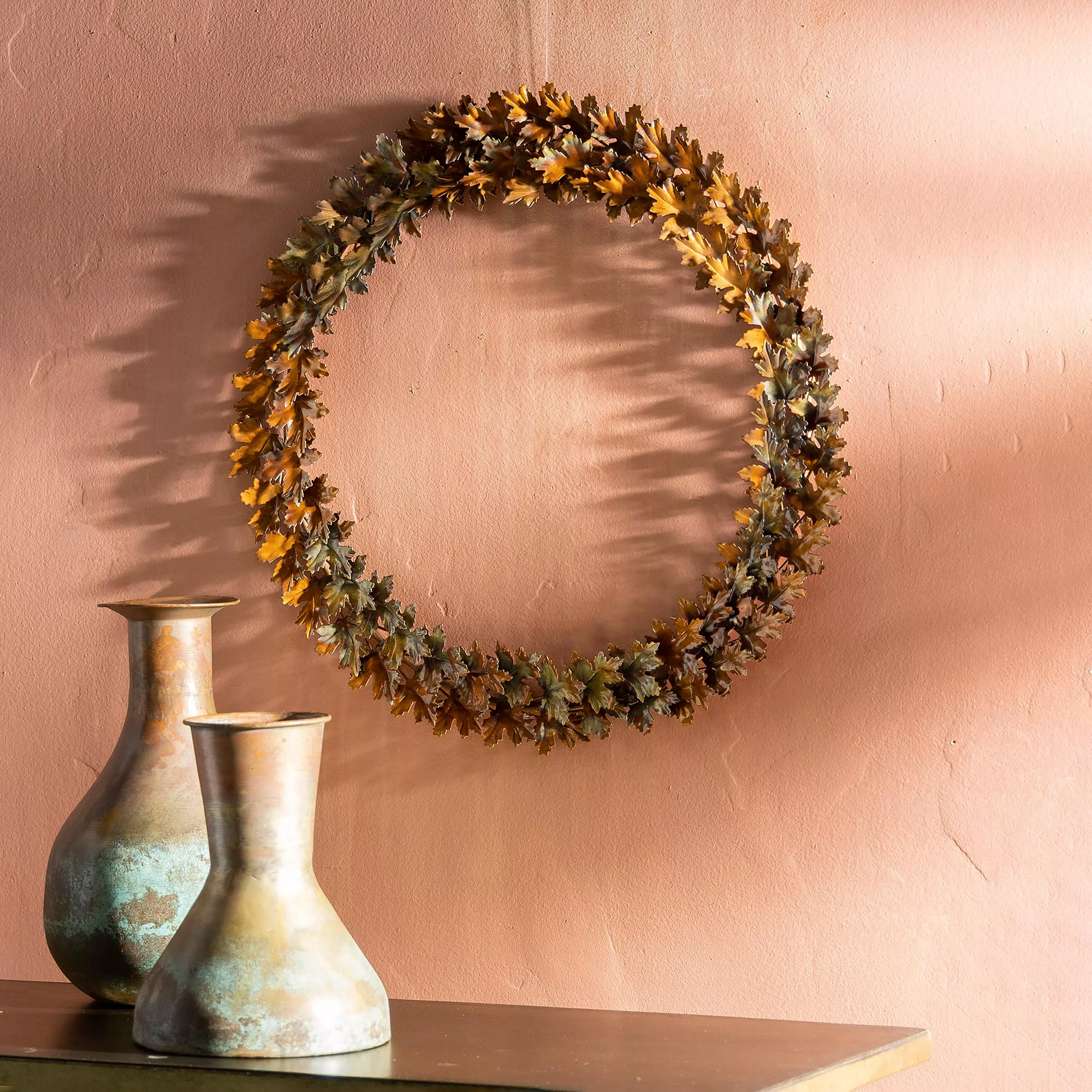 18' FALL LEAF WREATH