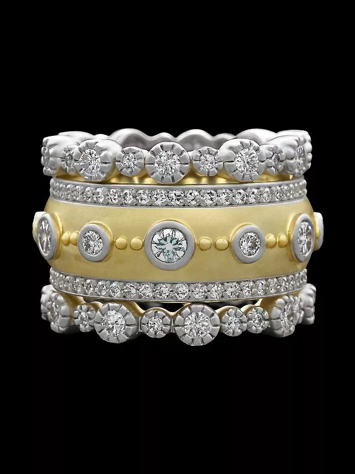 3 Piece Stackable Ring Set