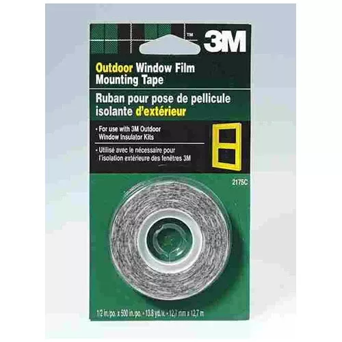 3M 2175C Shrink Film Mounting Tape, 1/2" x 500"