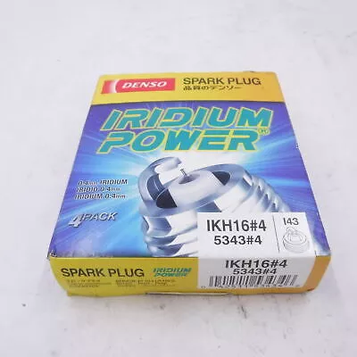 4 Pack DENSO IKH16#4Platinum Titanium TT Spark Plug Pre-Gapped