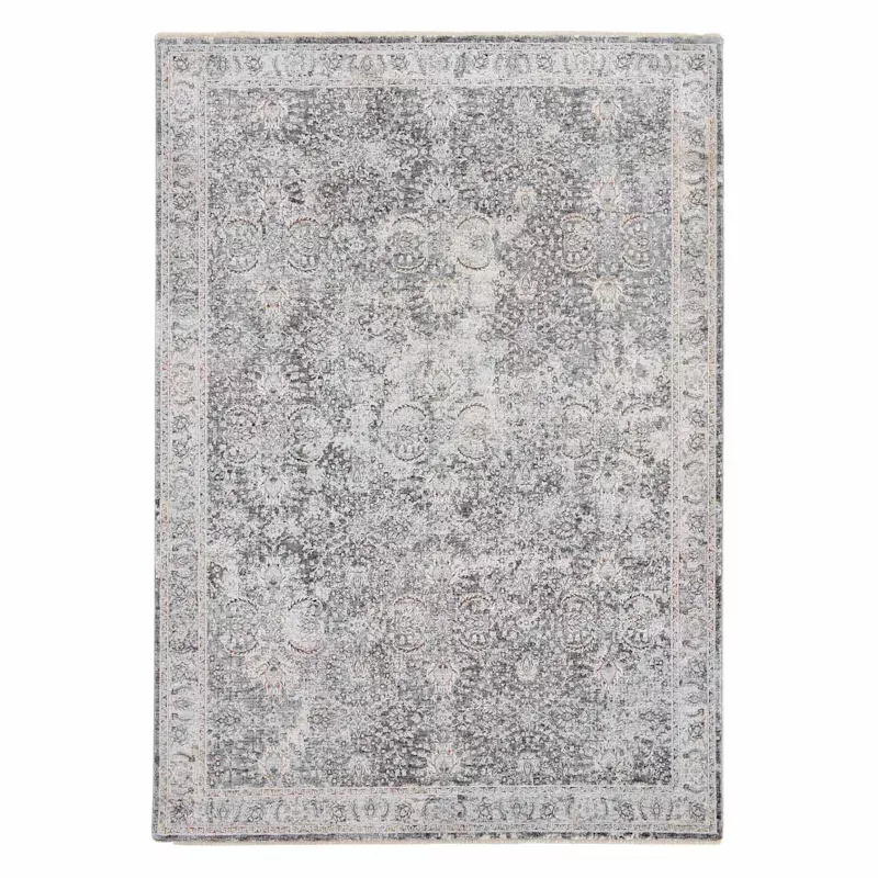 (A429) Belisima Multicolor Border Design Accent Rug, 3x5