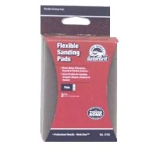 Ali Industries 4156 3"X4"X1/2" Med Sandg Sponge 3Pk