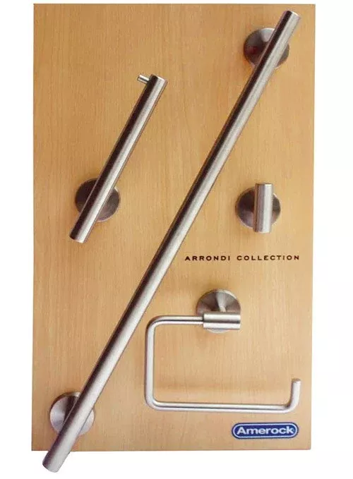 Amerock 1924510 Arrondi Bath Display Board, Stainless Steel