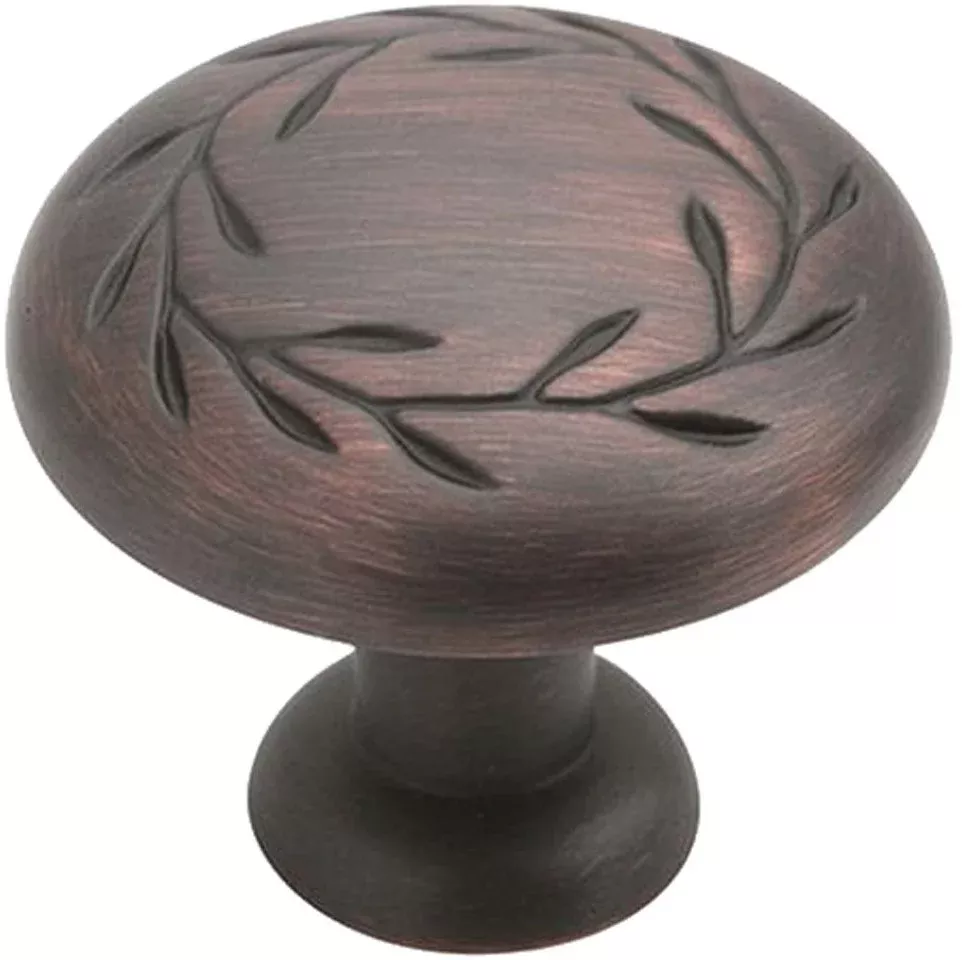 Amerock BP15812ORB Inspirations Cabinet Knob, Oil Rubbed Bronze