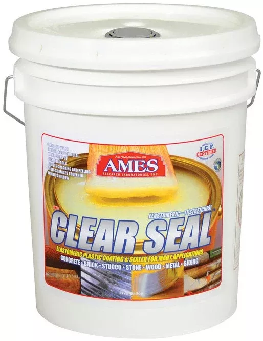 Ames CS5 Clear Seal Low VOC Concrete Sealer, 5 Gallon