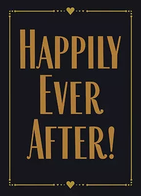 Avanti - Happily Ever After Wedding Card