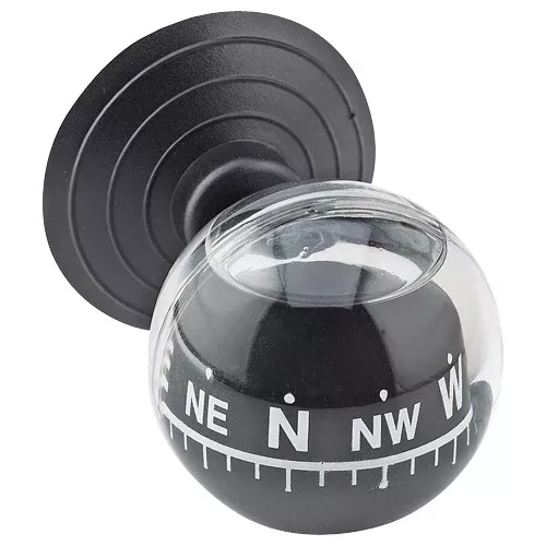 Bell Automotive 22-1-00371-8 Suction Cup Mini Compass, Black