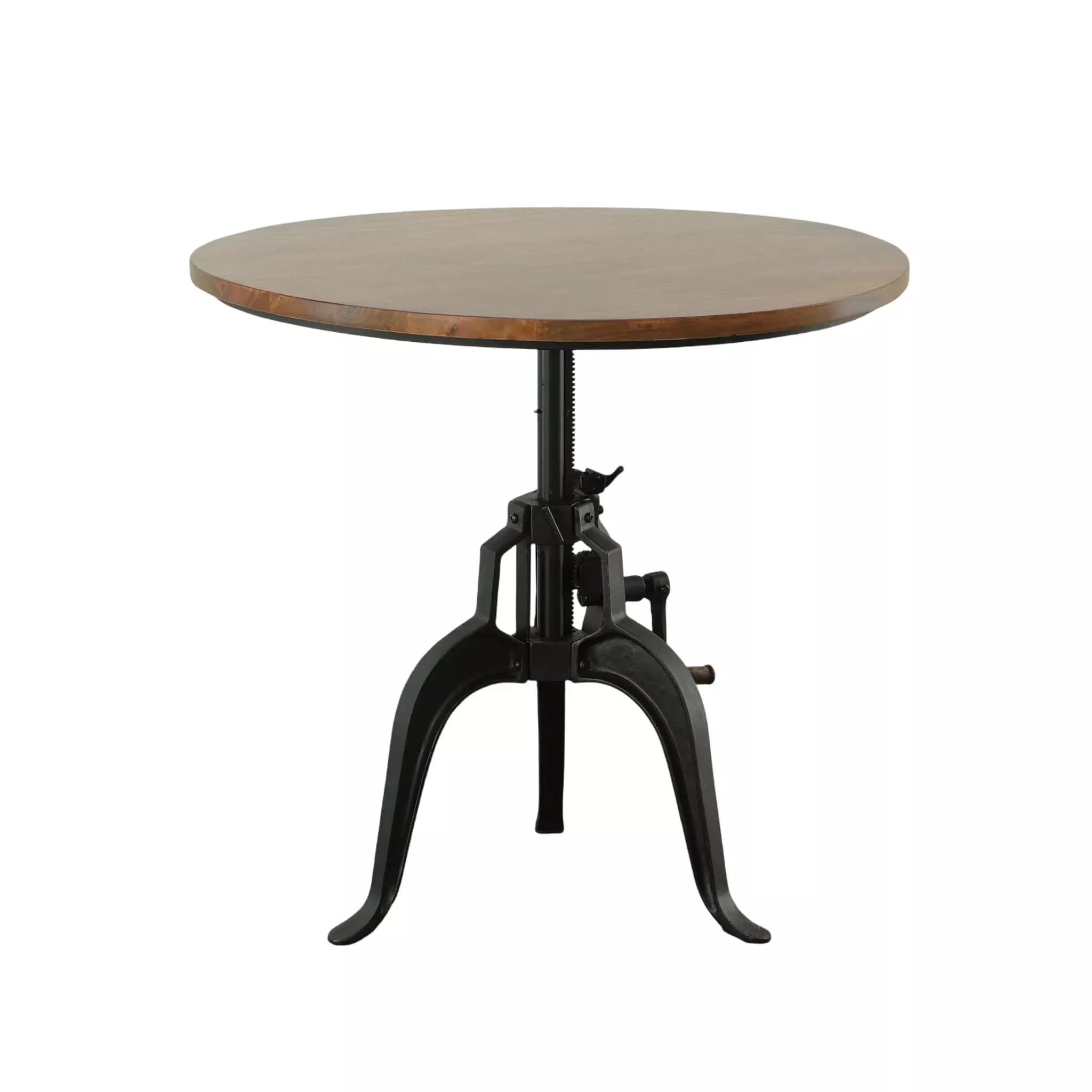 Bentley Adjustable Crank Table, Chestnut