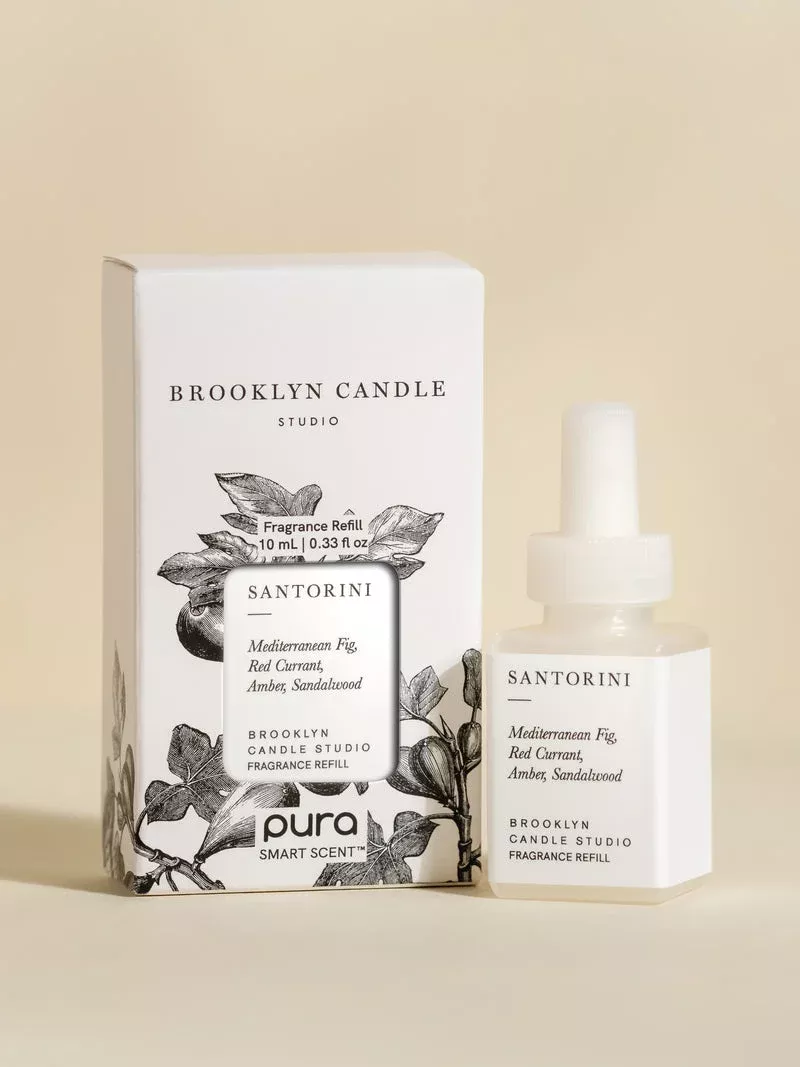 Brooklyn Candle Studio - Santorini Pura Fragrance Refill Vial