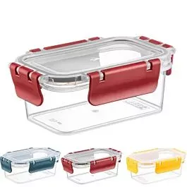 Bulk Airtight Storage Containers – 13 oz Compact Rectangular | 24 pcs