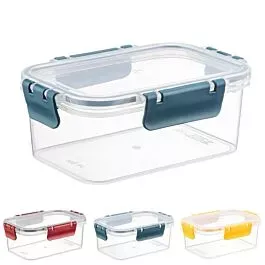 Bulk Airtight Storage Containers – 30 oz Compact Rectangular | 24 pcs