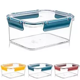 Bulk Airtight Storage Containers – 58 oz Wide Rectangular | 24 pcs