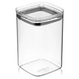 Bulk Food Storage Containers with Lid – 47 oz Square | 24 pcs