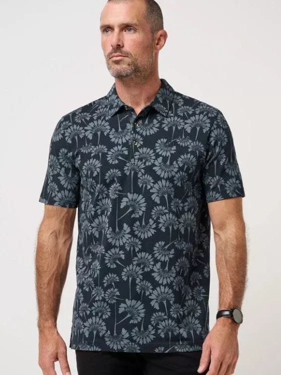 ComfortKnit Breeze Polo - Total Eclipse