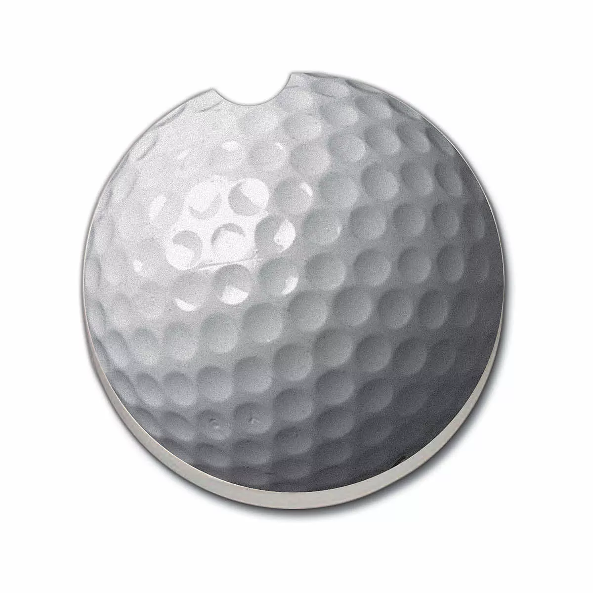 Counter Art Golf Ball Car Coaster