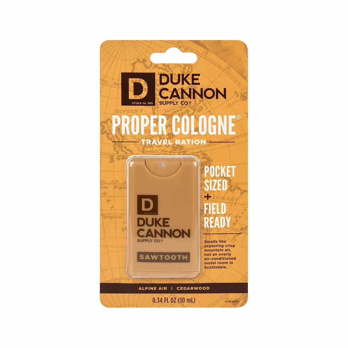 Duke Cannon Sawtooth Travel Size Proper Cologne