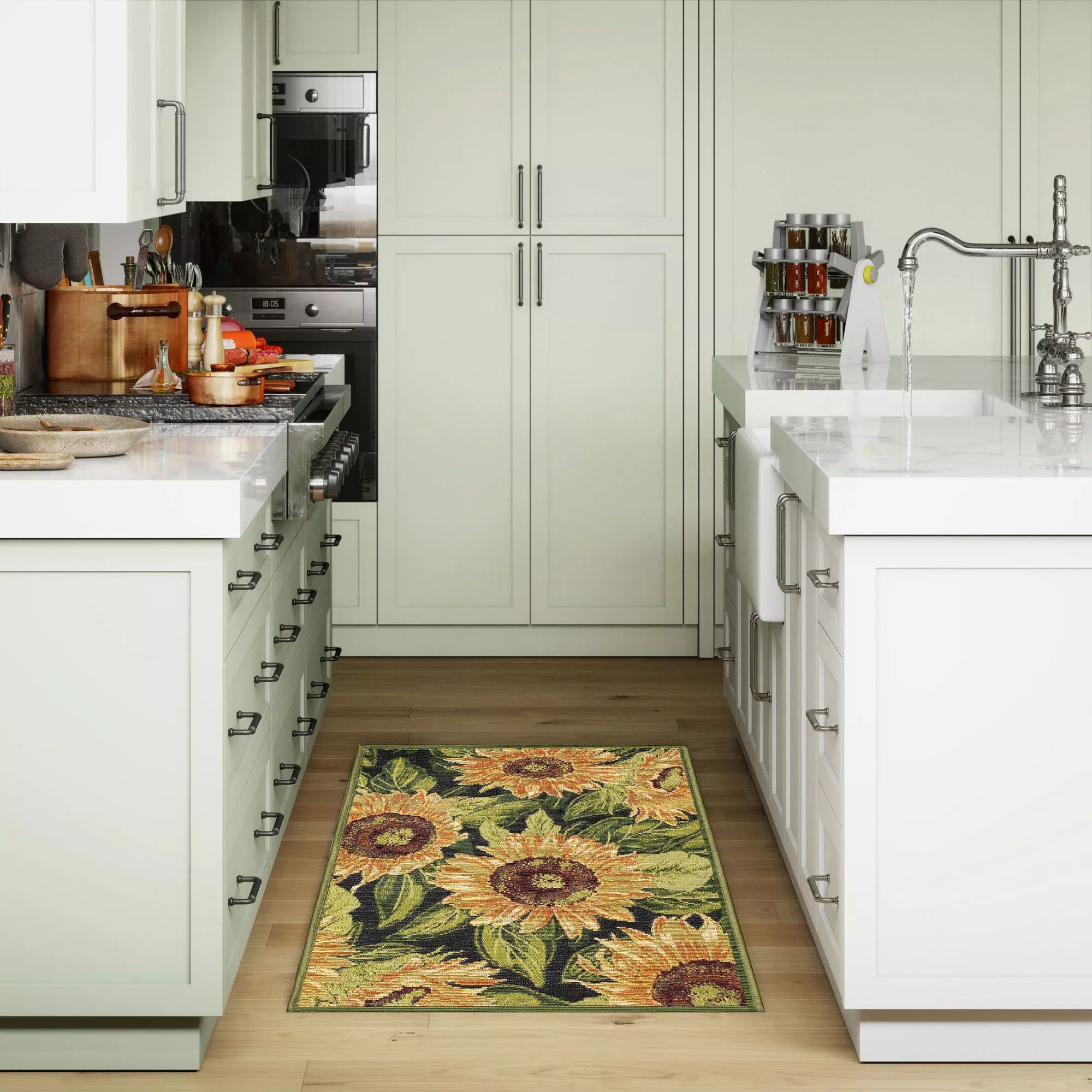Esencia Sunflowers Indoor/Outdoor Rug