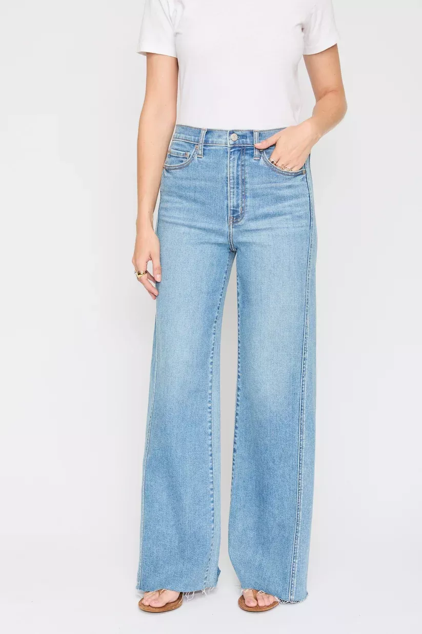 Far Out Seaming Wide Leg Pant - Make Believe
