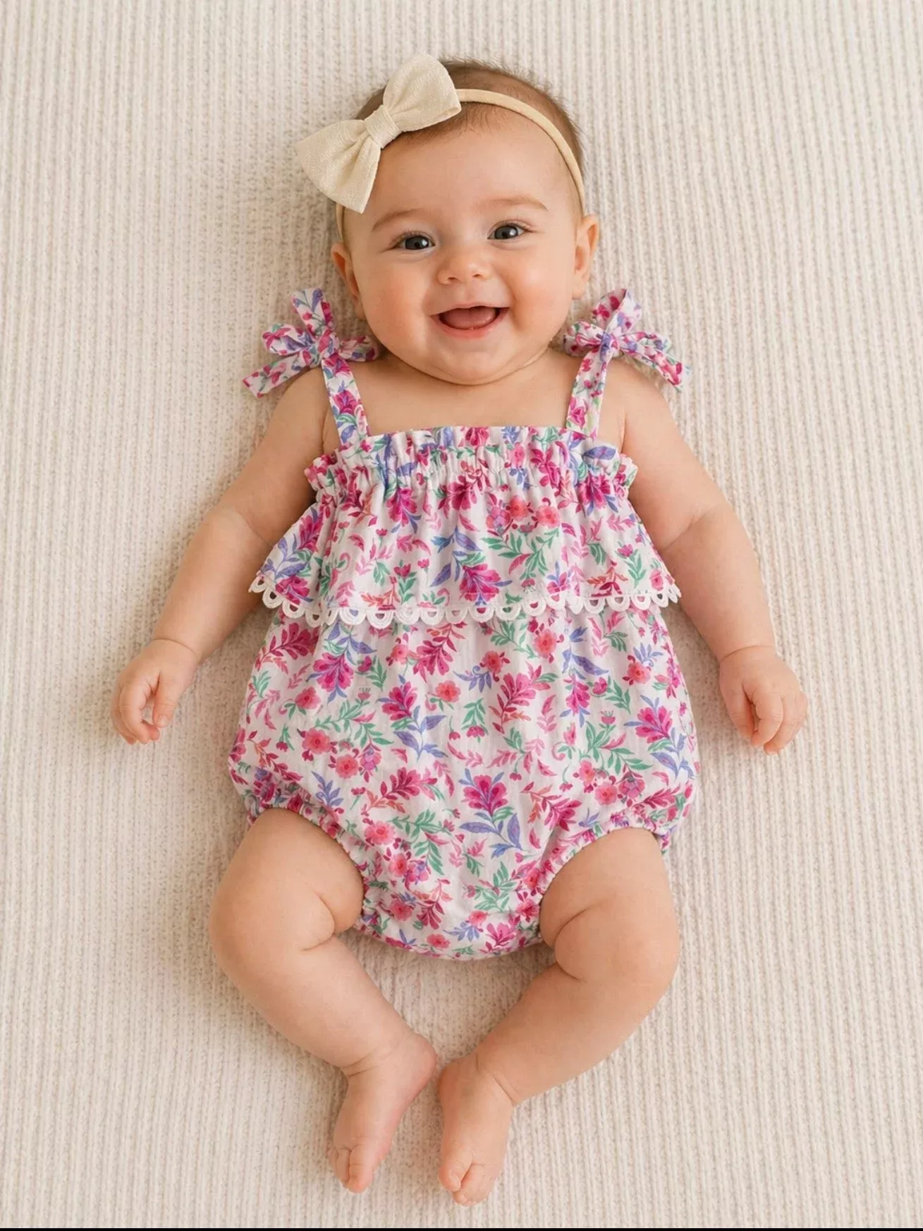 Floral Bonita Romper