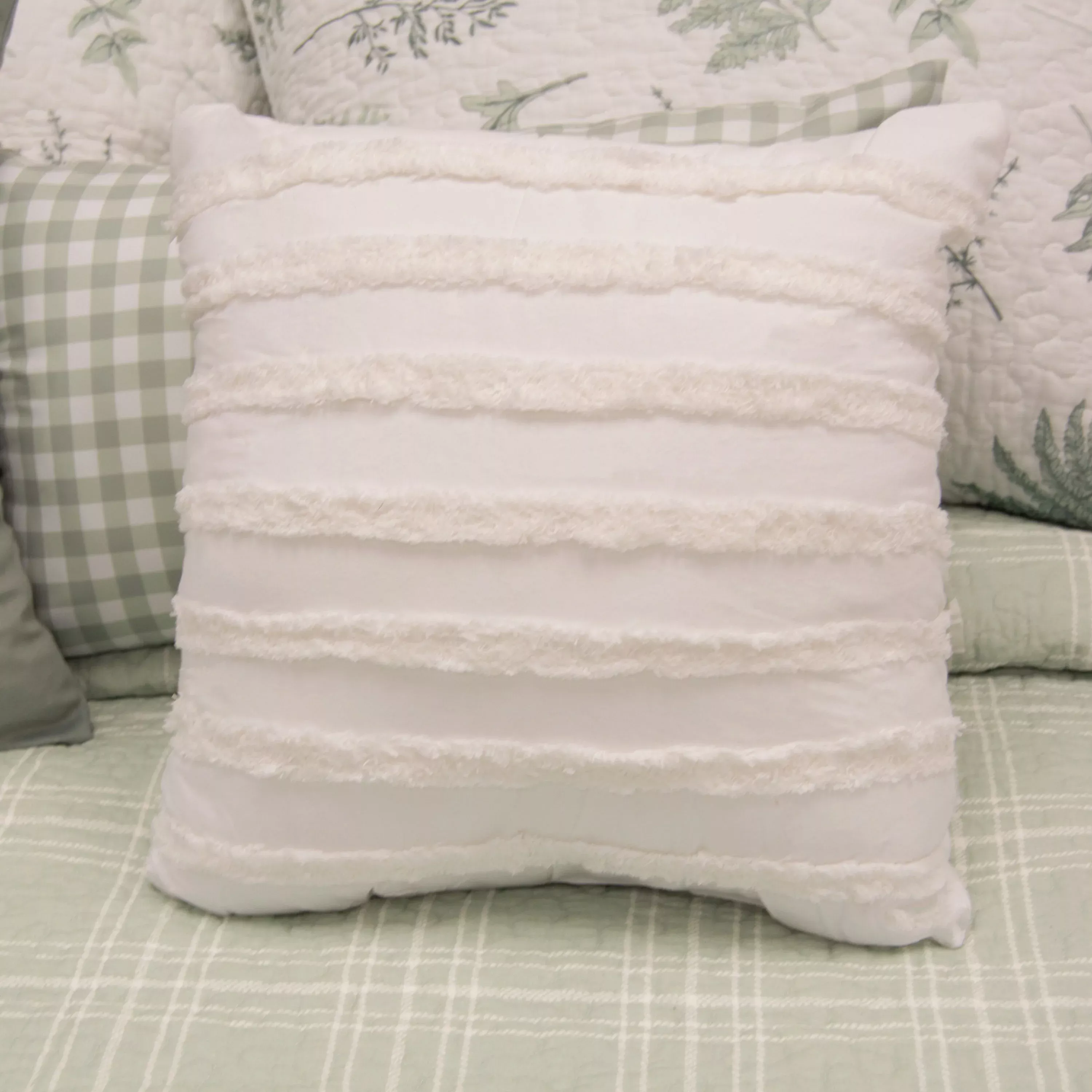 Fringed Decorative Pillow