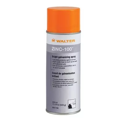 Galvanizing Compound - Walter ZINC 100™ Bright Galvanizing Spray, 53H102