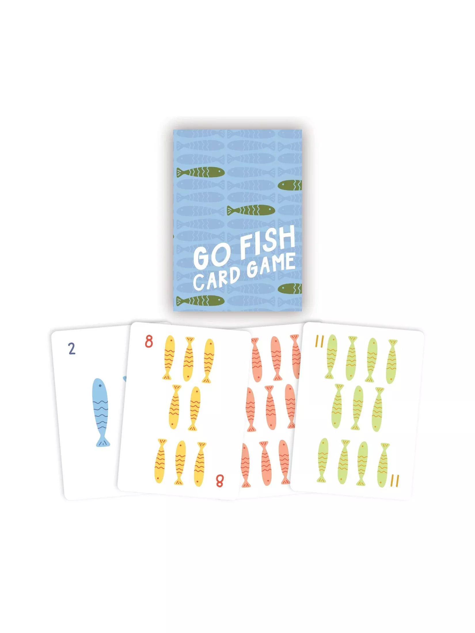 Go Fish Coastal-Inspired Card Game