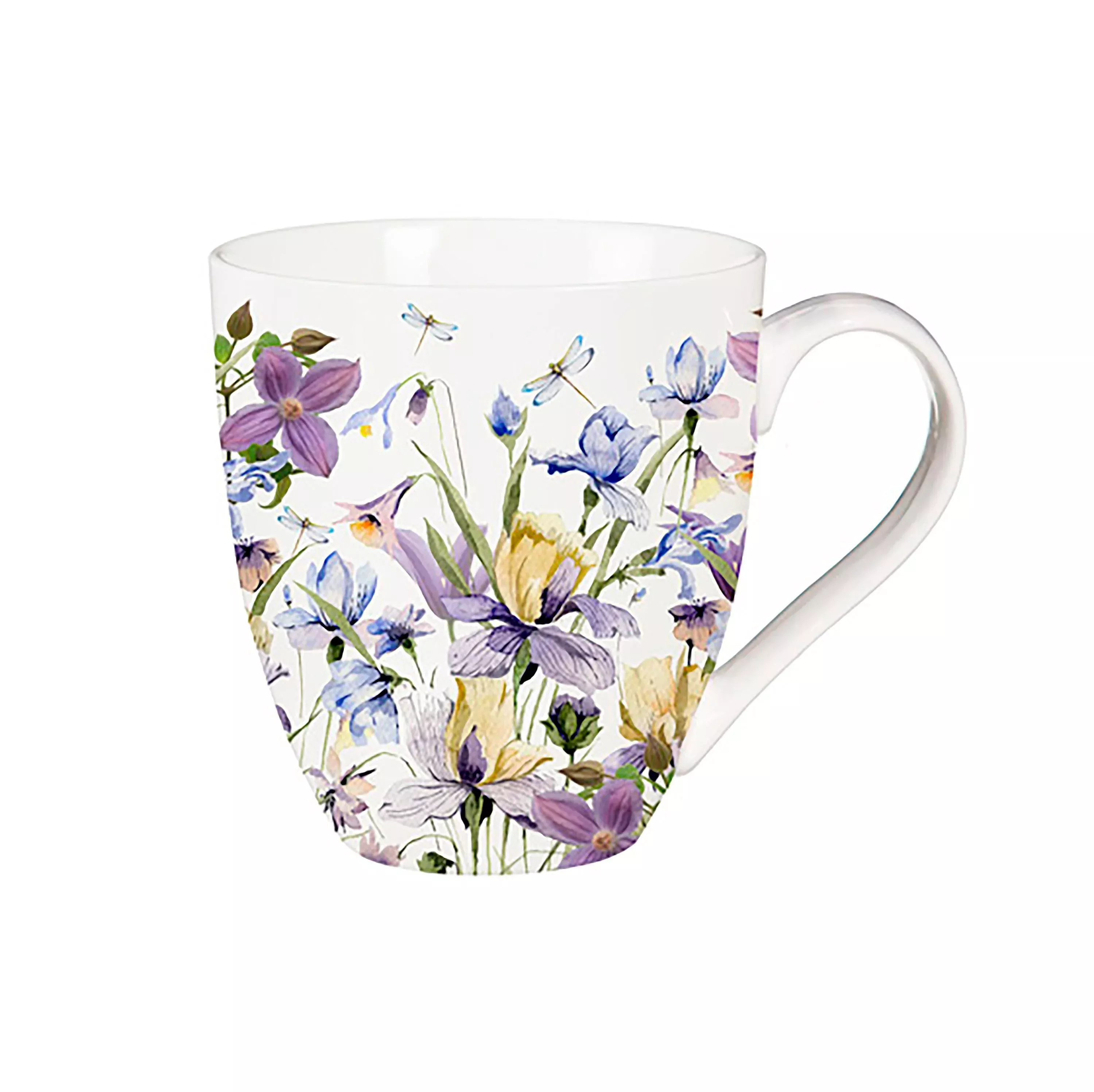 Golden Lilac Ceramic Cup O' Java, 17oz, Gift Box