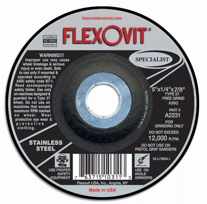 Grinding Wheel - Flexovit 5