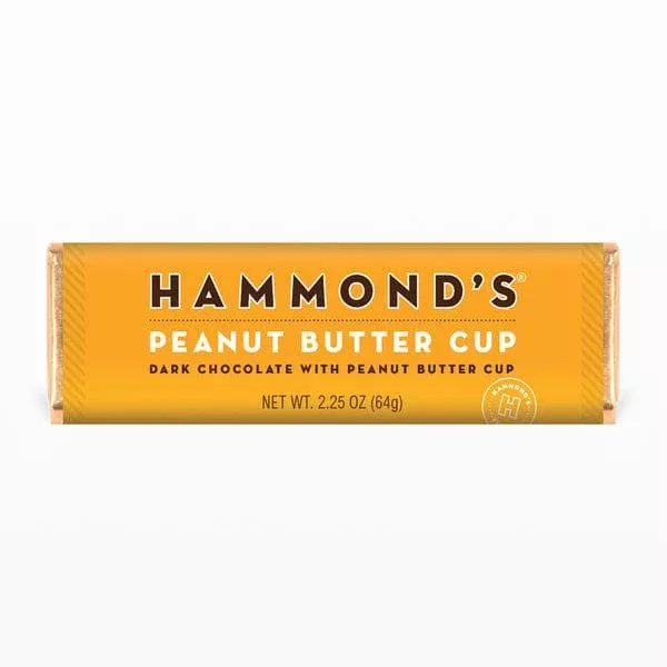 Hammond's Peanut Butter Cup Dark Chocolate Bar