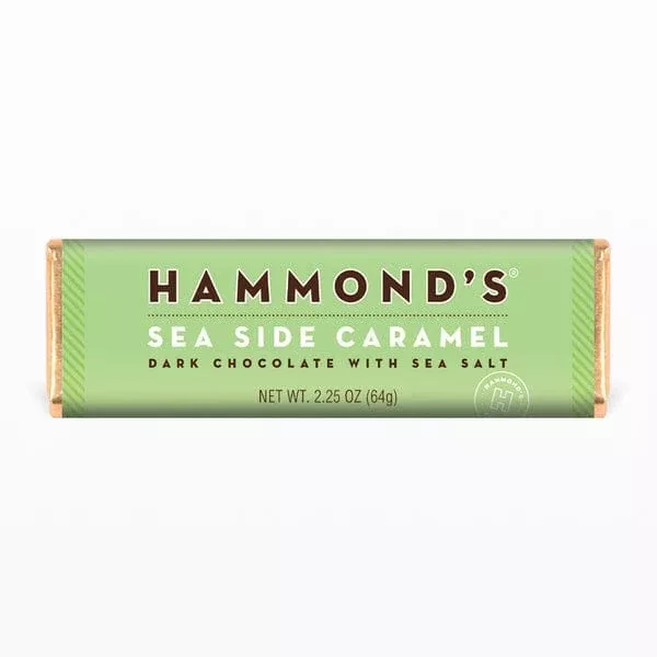 Hammond's Sea Side Caramel Dark Chocolate Bar