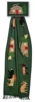 Hunting Cabin Wool Blanket