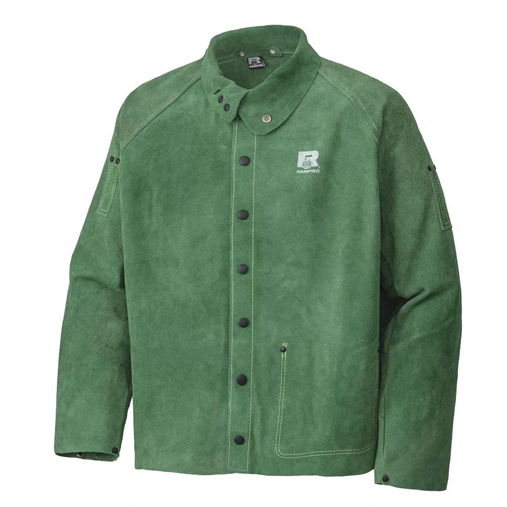 Jacket - Pioneer Welding Jacket, Side–Split Leather with Kevlar Stitching, WJ 100