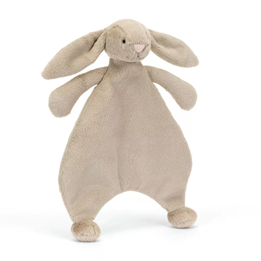 Jellycat - Bashful Bunny Comforter Plush Toy, Beige