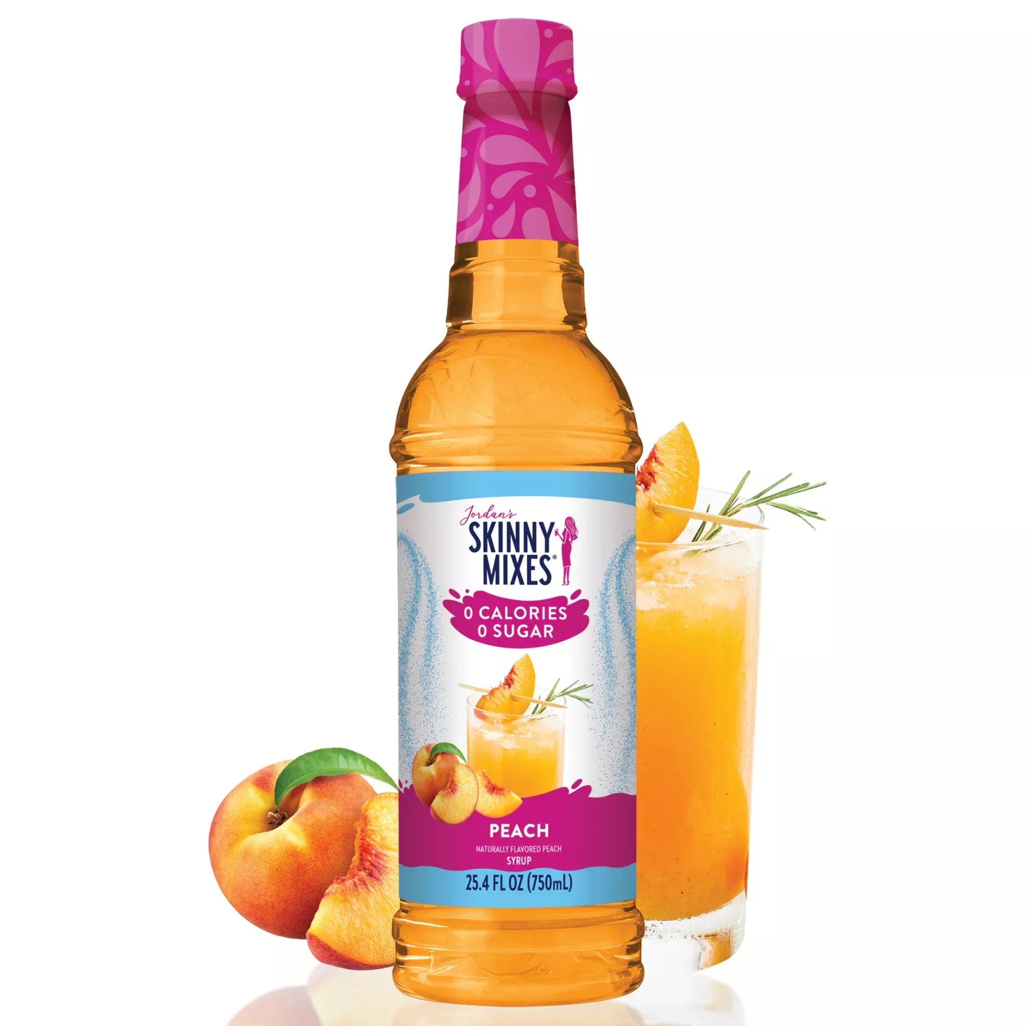Jordan's Skinny Mixes - Peach Sugar Free Syrup
