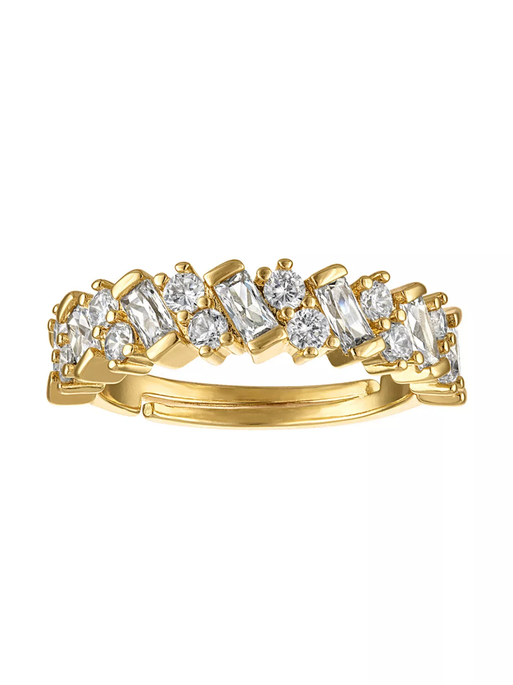 Kassy Diagonal Adjustable Ring