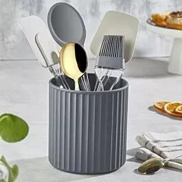 Kitchen Organizers Wholesale – Fluted Utensil Holder | 36 pcs