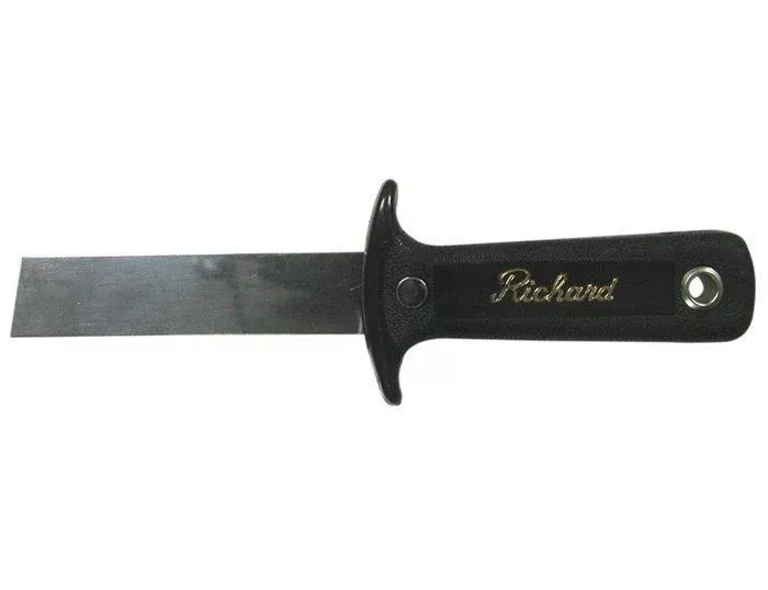 Knife - Richard Rubber with Plastic Handle and Finger Guard RG-6