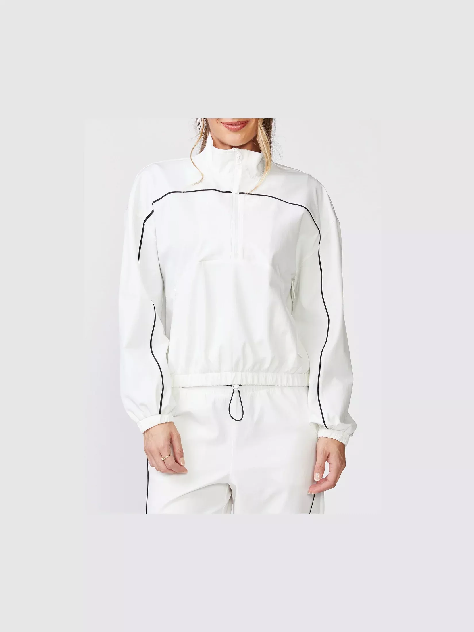 LS Performance 1/4 Zip - White
