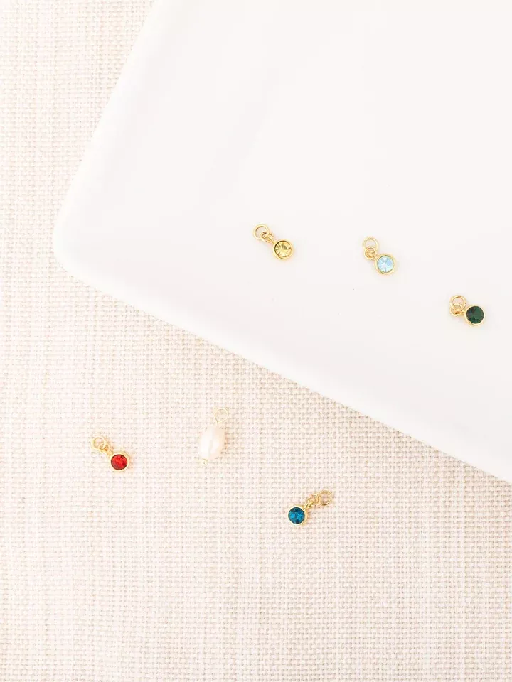 Michelle McDowell - Thea Birthstone Necklace Charm