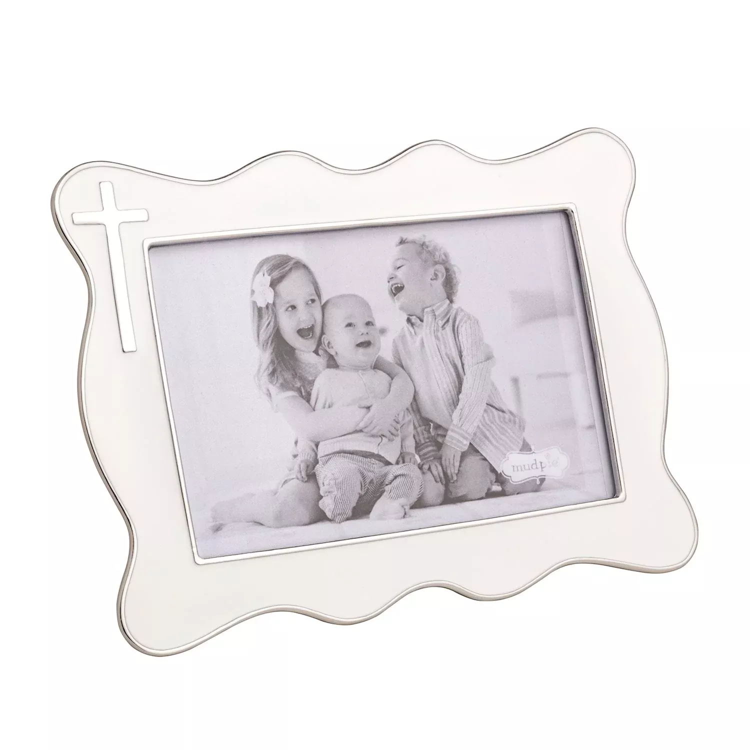 Mud Pie - Cross Enamel Frame