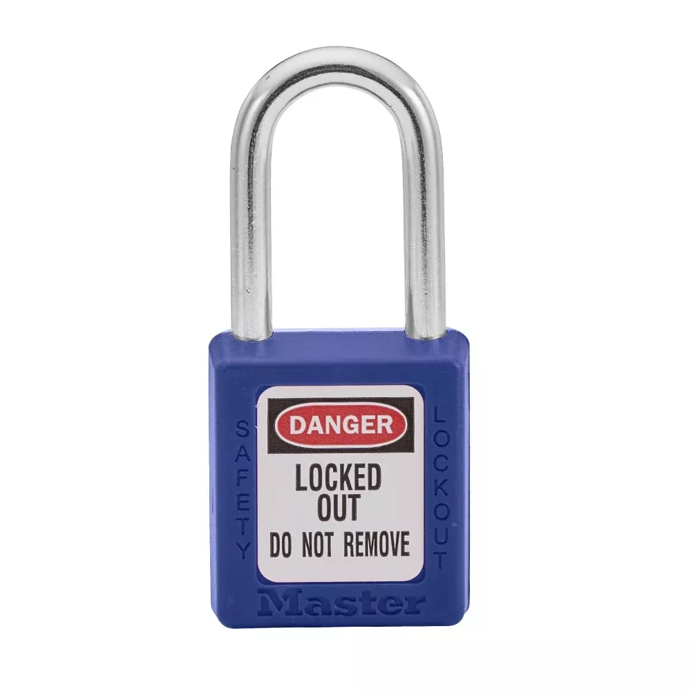 Padlock - Master Lock Zenex™ Thermoplastic Safety Lockout Padlock, Keyed Different, Various Colours, 410