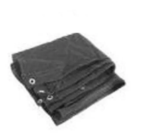 ProSource 2390B Heavy Duty Mesh Tarp, 12 Feet x 16 Feet, Black