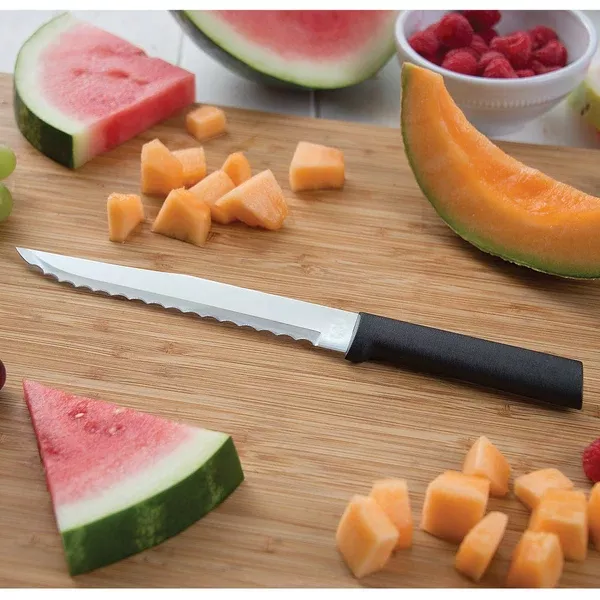 Rada Cutlery Serrated Slicer - Black