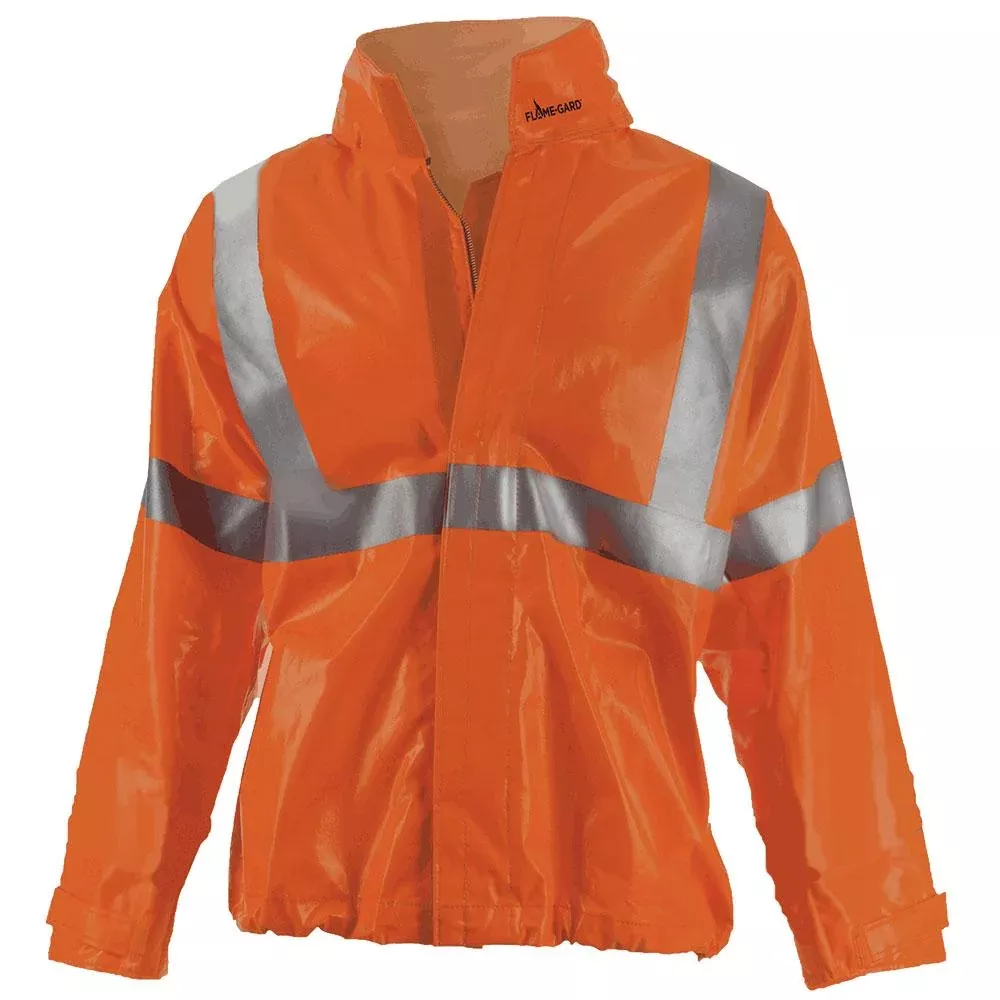 Rain Coat - Pioneer Utili-Gard Flame Resistant Jacket, J162 310DH