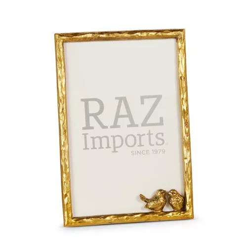 RAZ Imports - Gold Bird Picture Frame