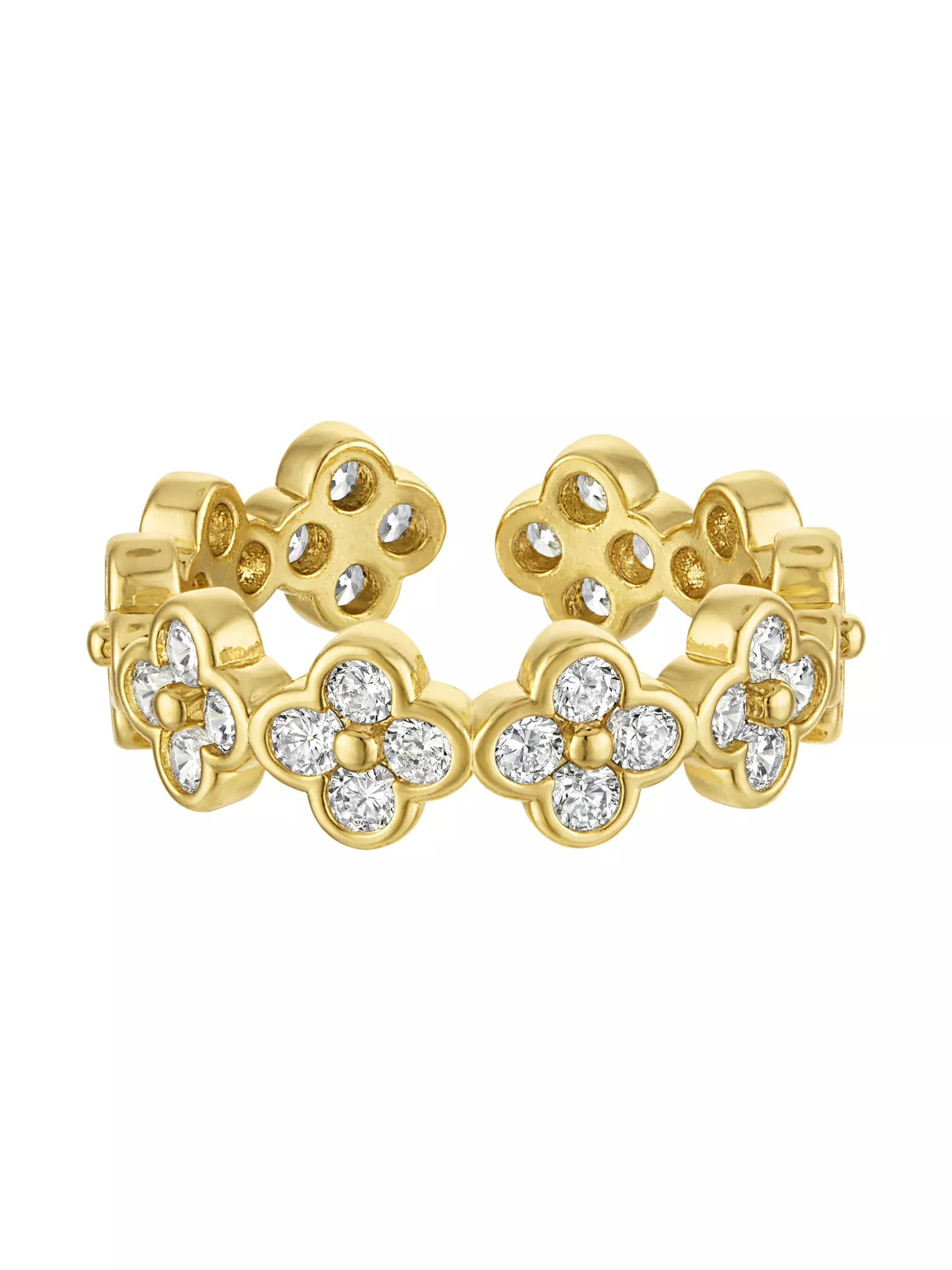 SCARLETTE QUATREFOIL RING