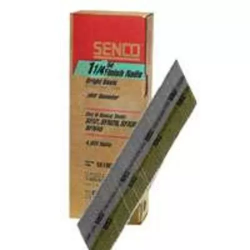 Senco DA15EABN Angled Finish Nails 15 x 1-1/4", Galvanized