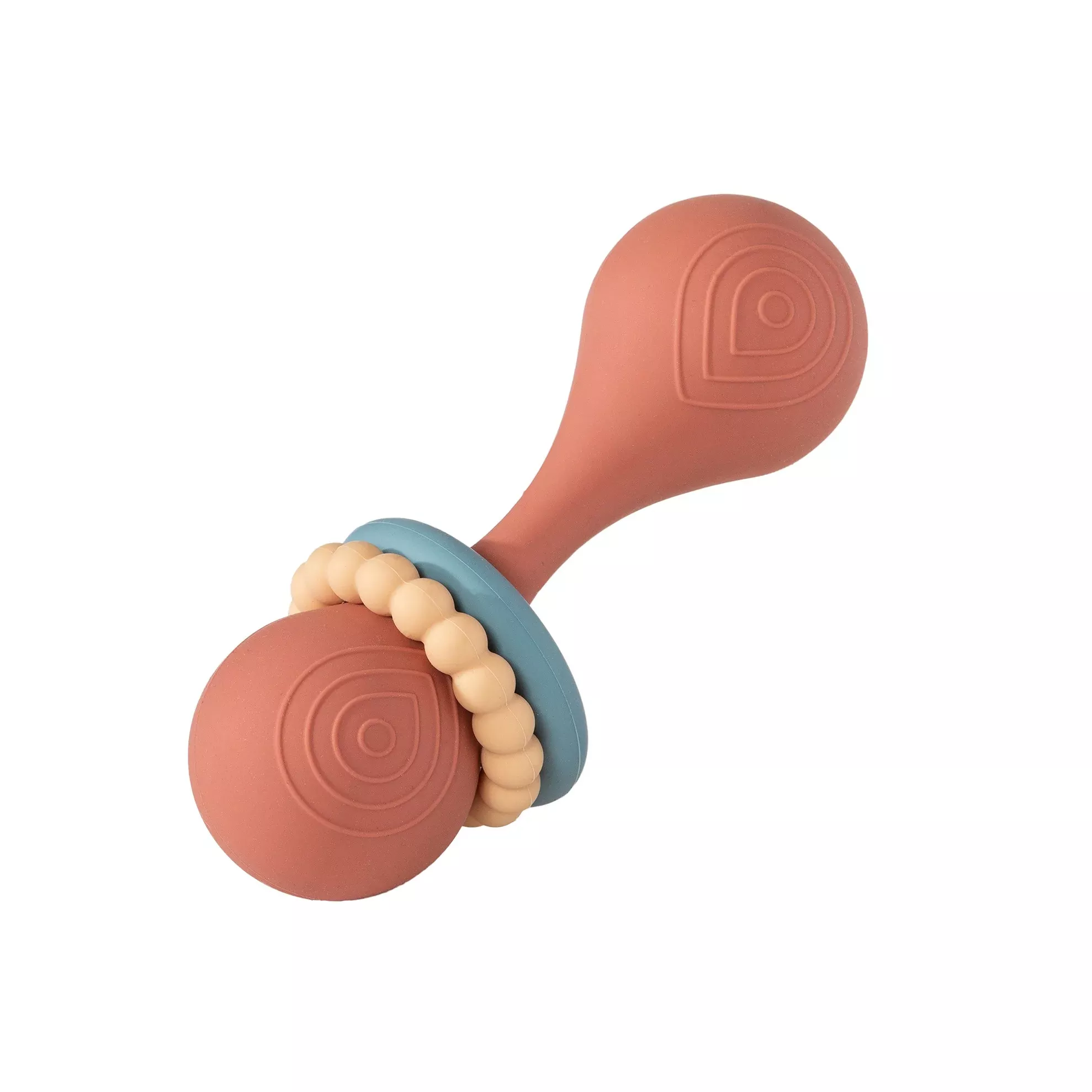 Simply Silicone - Coral Rattle