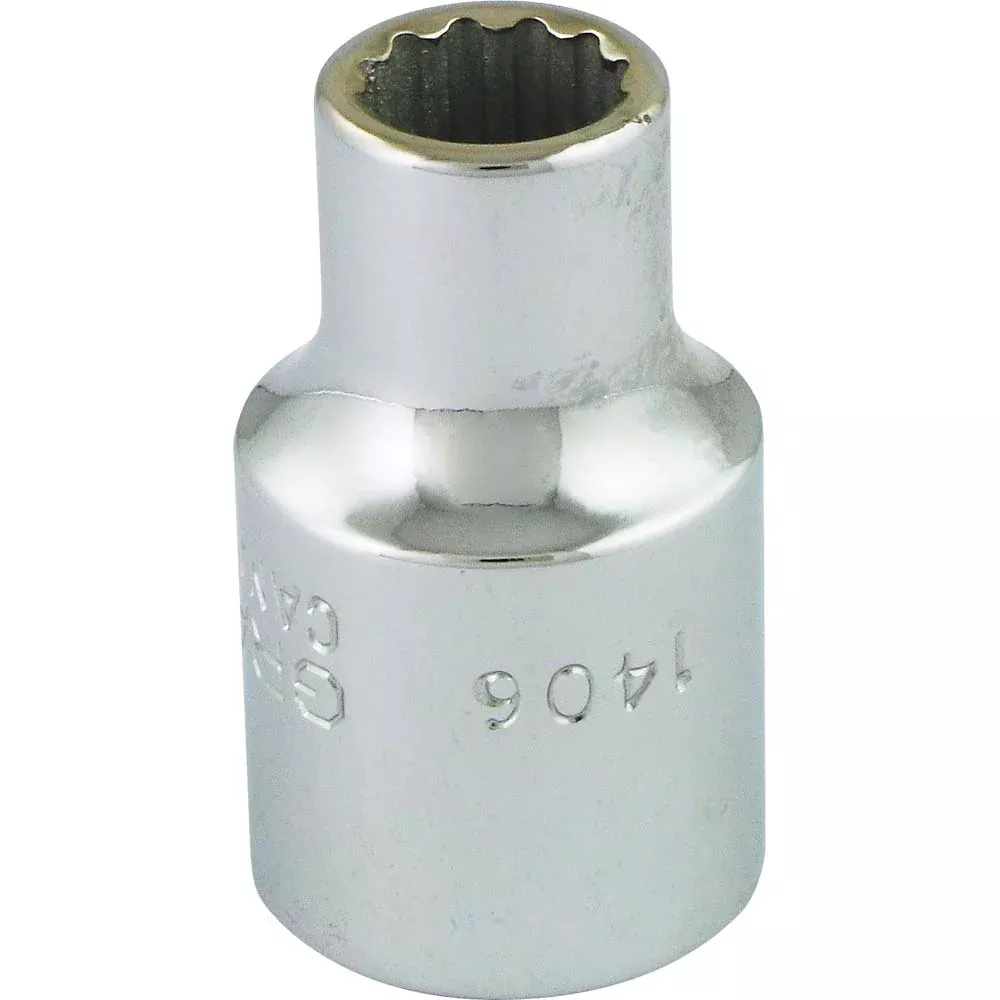 Socket - Gray Tools 3 /8